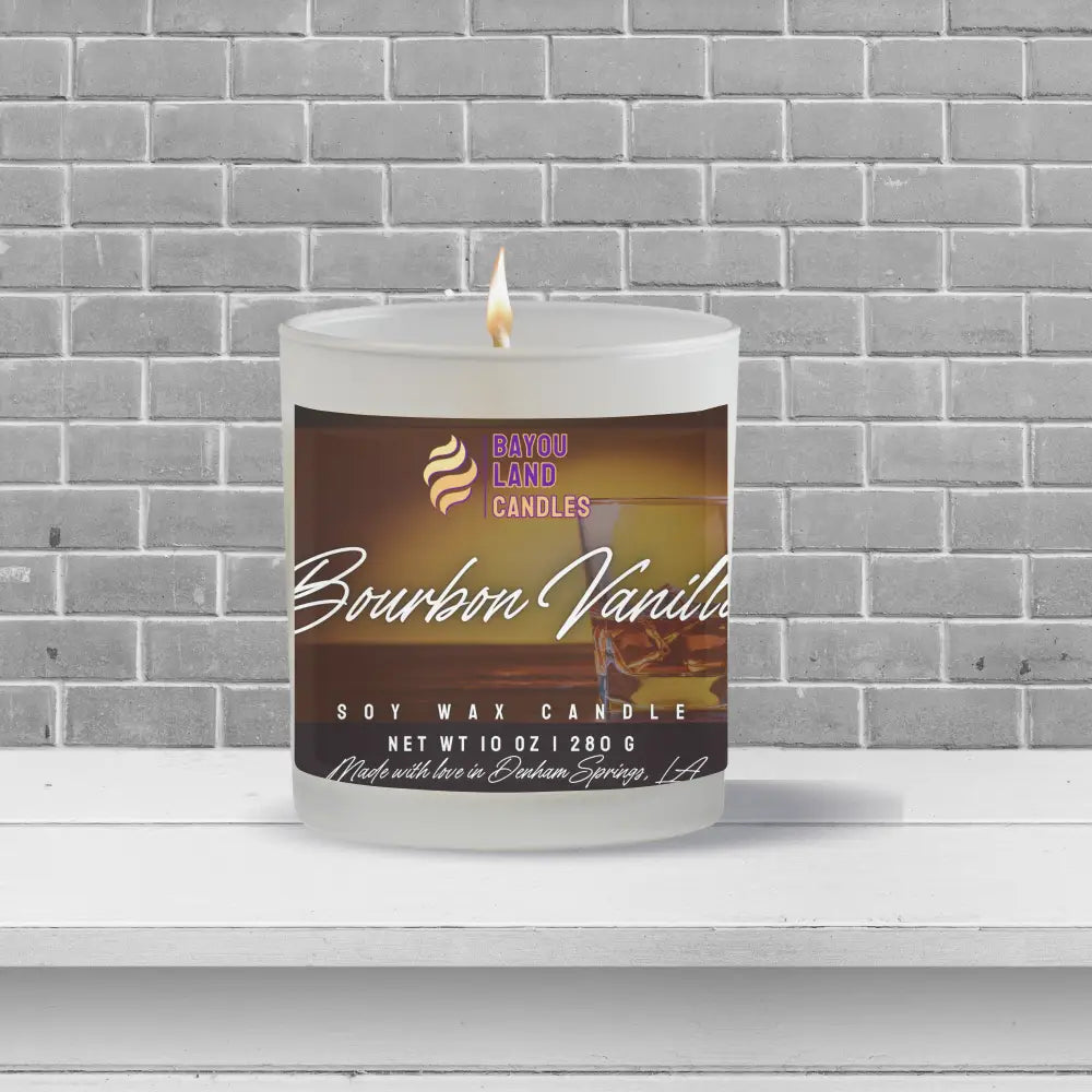 Bourbon Vanilla - Bayou Land Candles - Bourbon Vanilla Scented Candle Bayou Land Candles
