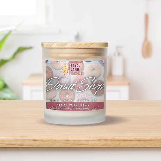 Donut Shop - Bayou Land Candles - Donut Shop Scented Candle Bayou Land Candles