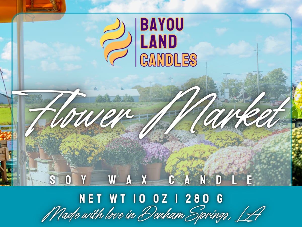 Flower Market - Scented Candle