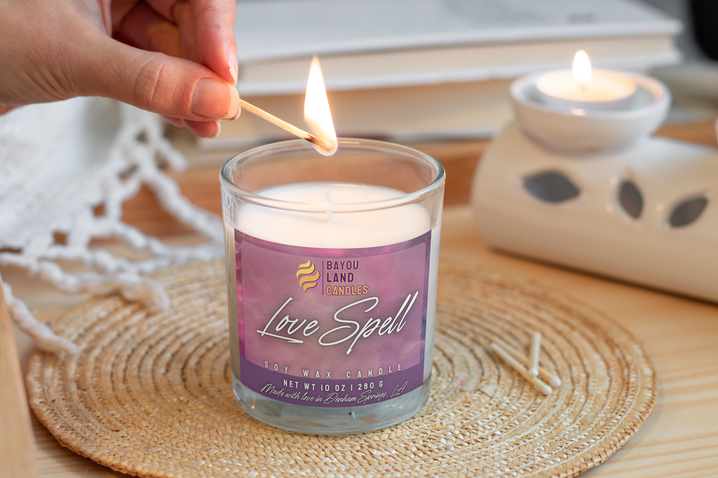 Love Spell - Bayou Land Candles - null