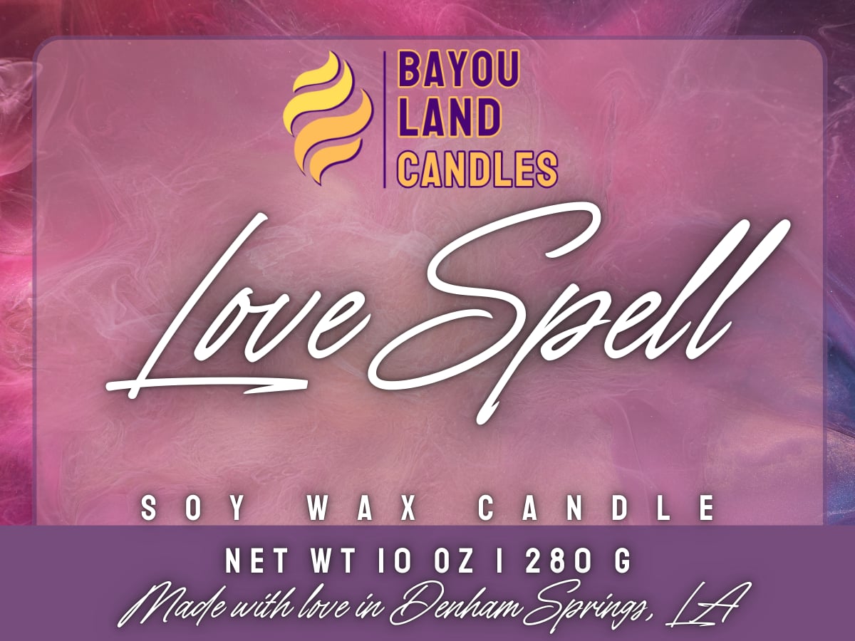 Love Spell - Bayou Land Candles - null