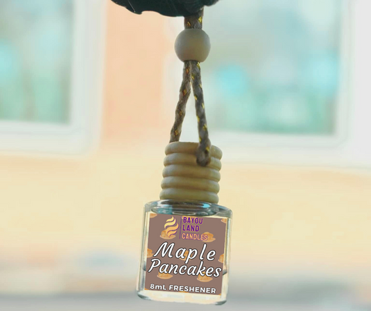 Maple Pancakes - Bayou Land Candles - Maple Pancakes Car Freshener Bayou Land Candles