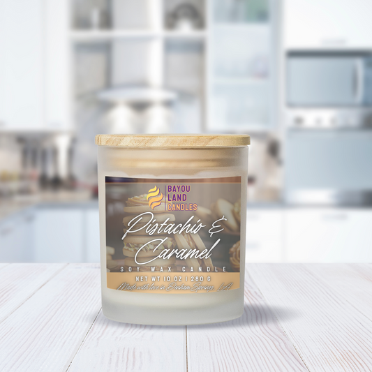 Pistachio & Caramel - Scented Candle