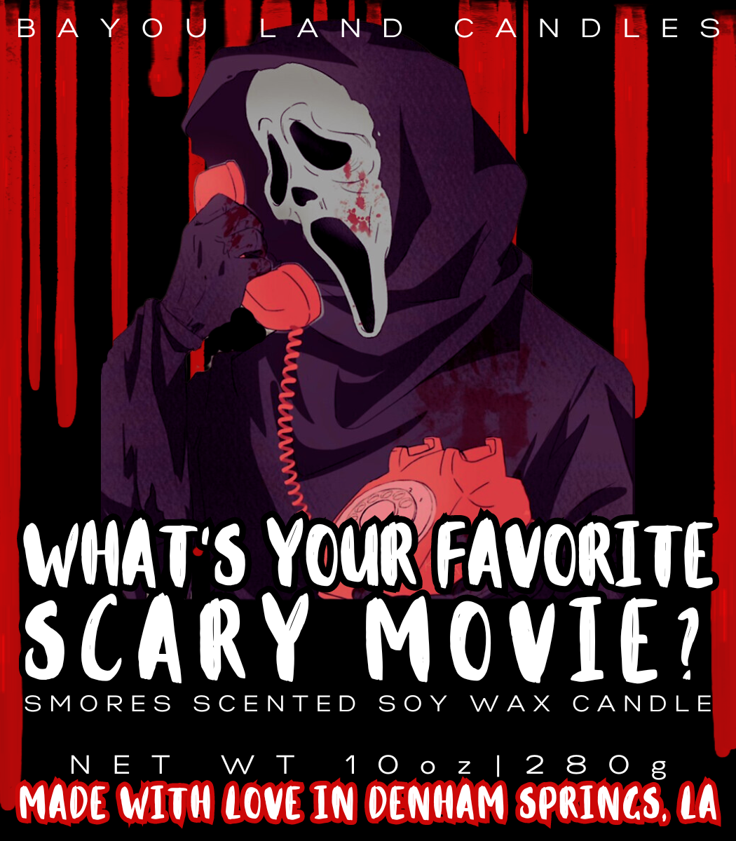 What’s Your Favorite Scary Movie? - Ghost Face - Scented Candle