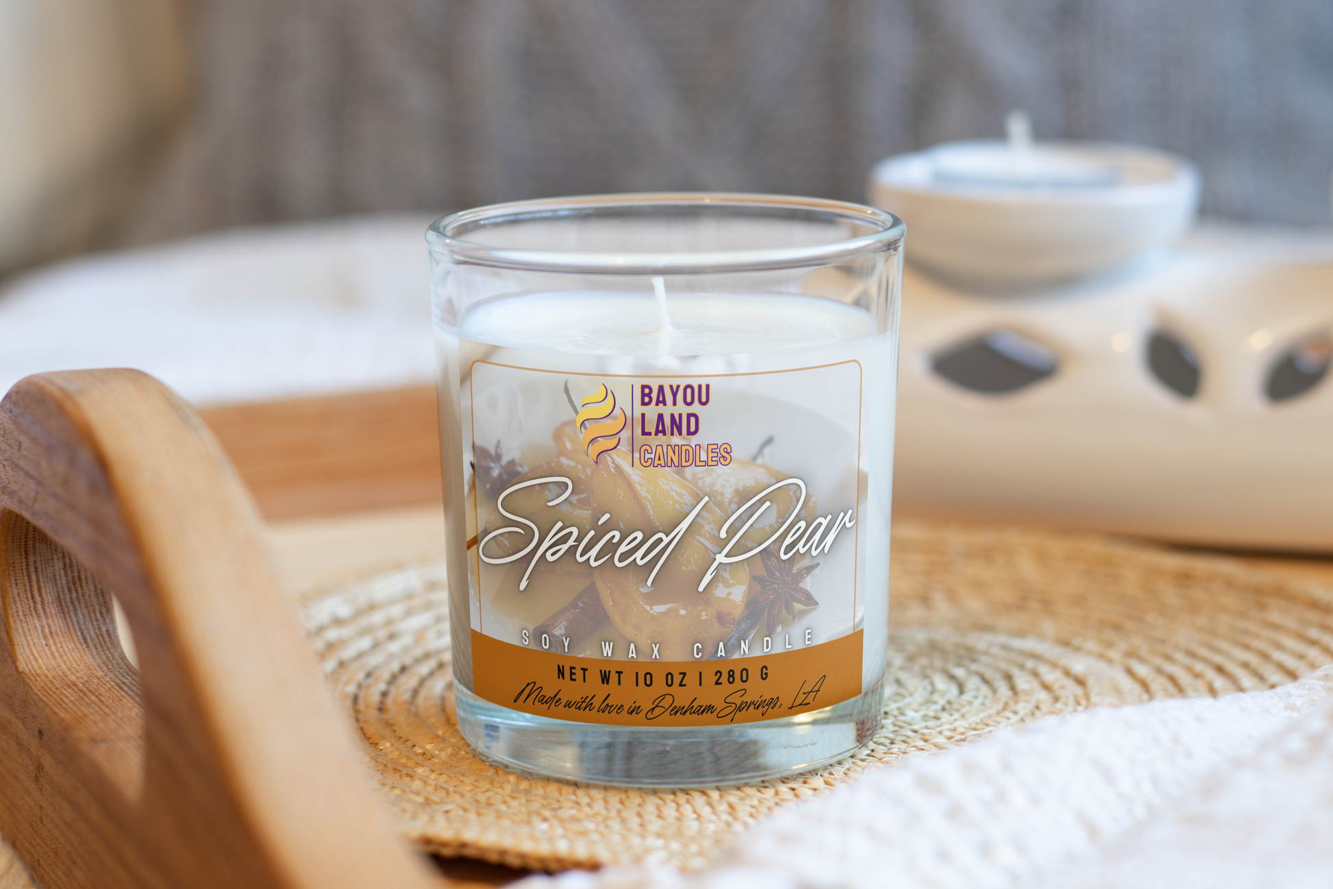 Spiced Pear - Bayou Land Candles - null