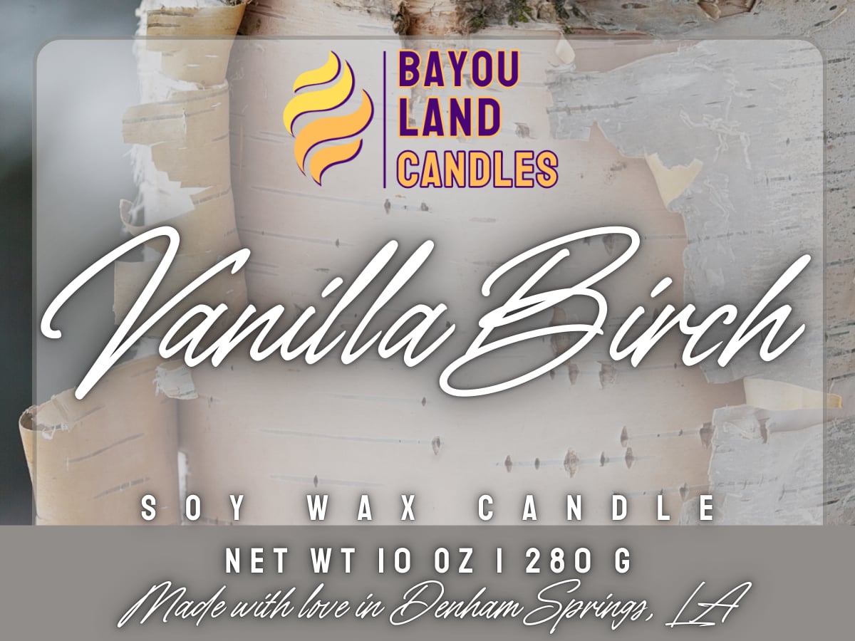 Vanilla Birch - Bayou Land Candles - null
