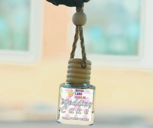 Wedding Cake - Bayou Land Candles - Wedding Cake Car Freshener Car Smelling Sweet