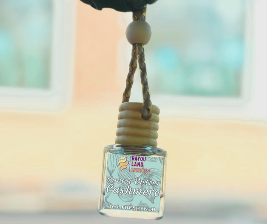 Cocoa Butter Cashmere - Bayou Land Candles - Cocoa Butter Cashmere Car Freshener Bayou Land Candles