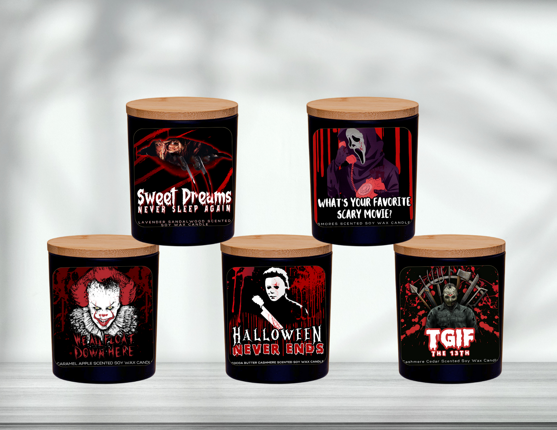 Never Sleep Again - Freddy Krueger - Bayou Land Candles - Freddy Krueger Candle Never Sleep Again Bayou Land