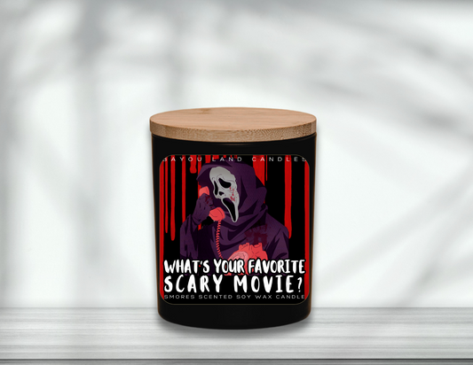 What’s Your Favorite Scary Movie? - Ghost Face - Scented Candle