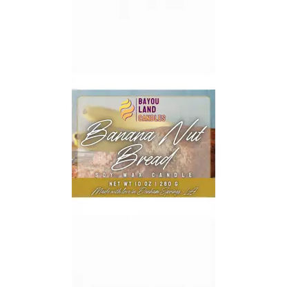 Banana Nut Bread Scented Candle - Scented Candle