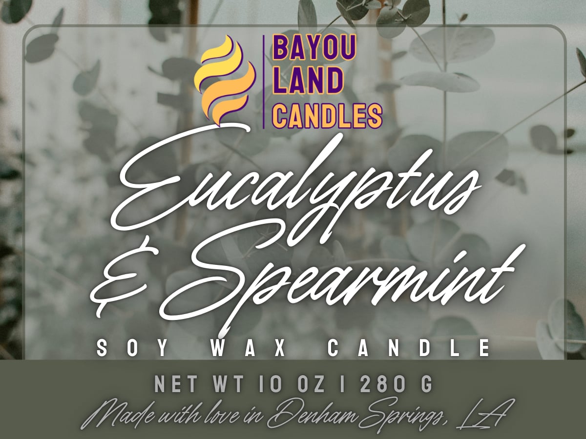 Eucalyptus & Spearmint - Scented Candle
